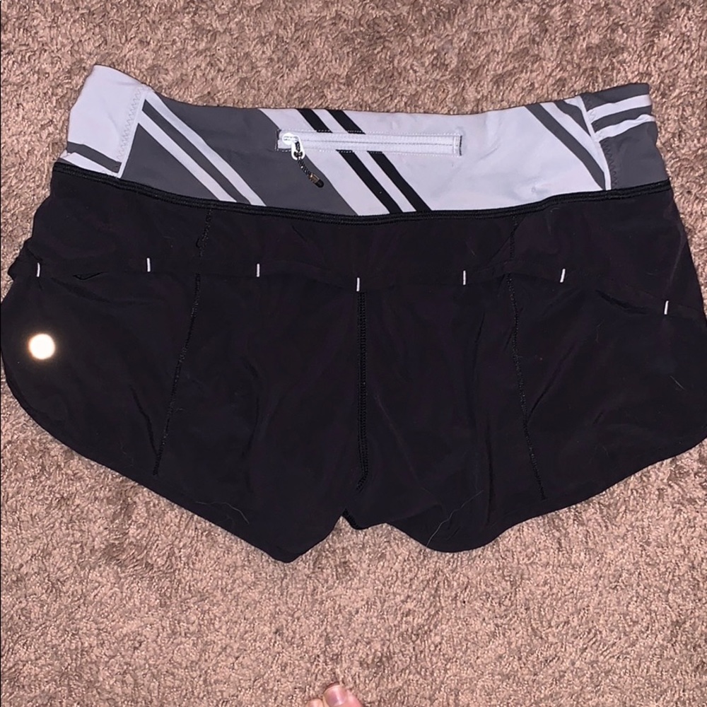 Lululemon speed shorts